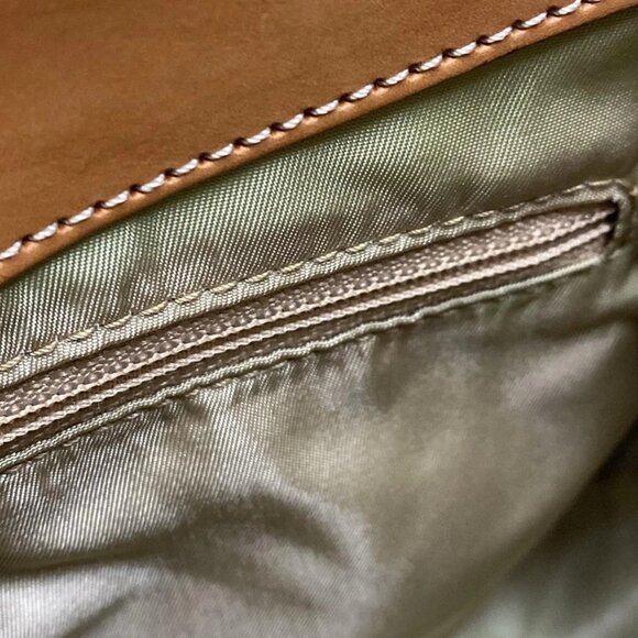 Auth DIOR/ChristianDior Street Chic, Trotter - Beige Brown Jacquard Leather - Picture 16 of 16